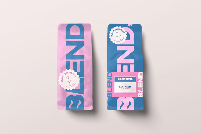 Packaging for a Modern Coffee Shop