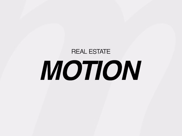 REAL ESTATE MOTION
Motion design created