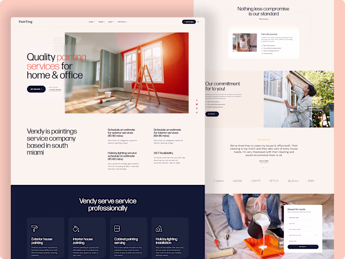 High-Converting Service & Agency Landing