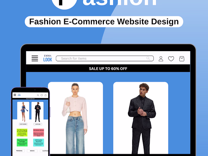 Fashion eCommerce Website UI/UX Design