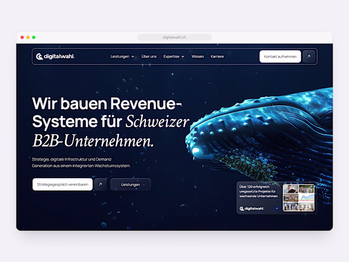 Digitalwahl — B2B Growth Consultancy Website
