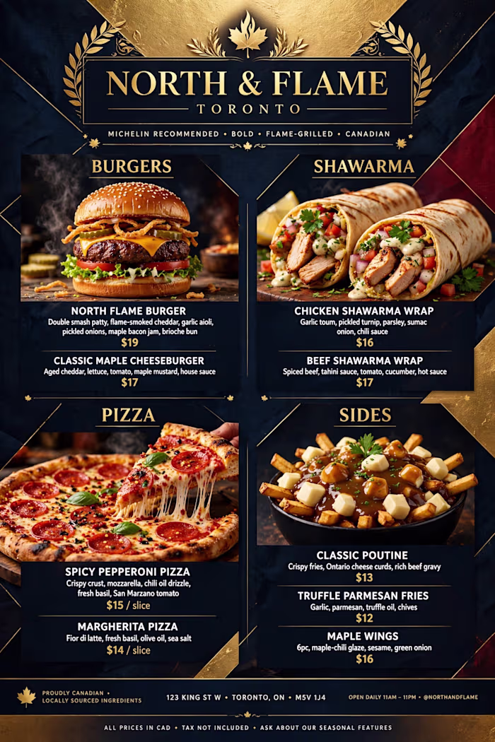 NORTH & FLAME TORONTO -