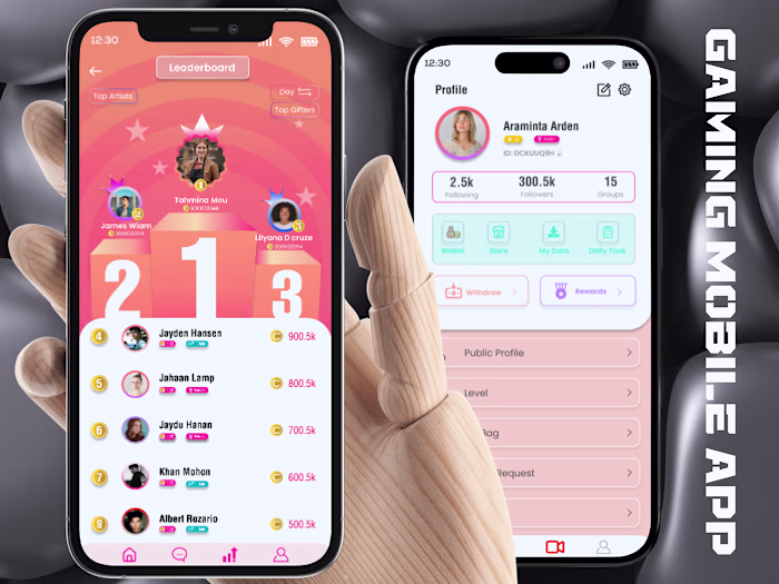 Gaming Mobile app Redesign
