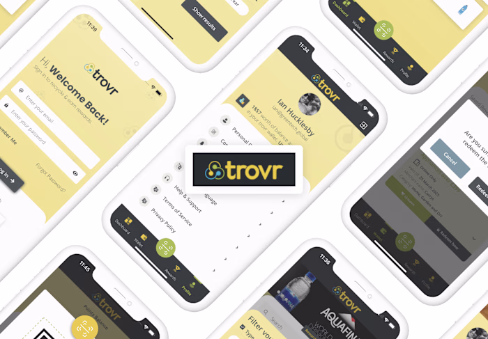 Trovr - Recycling Rewards Consumer & Merchant Apps