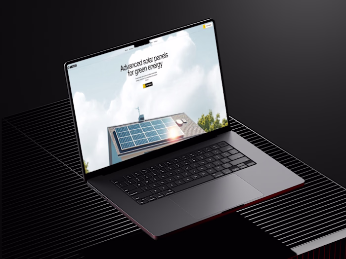 SolTech | Smart Solar Plans design & Development in Framer 