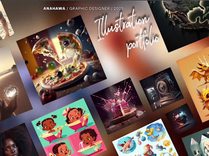 Illustrations portfolio by Hawa