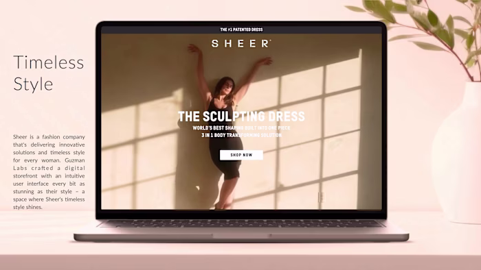 Marketing + Web Design for Innovative Fashion Brand