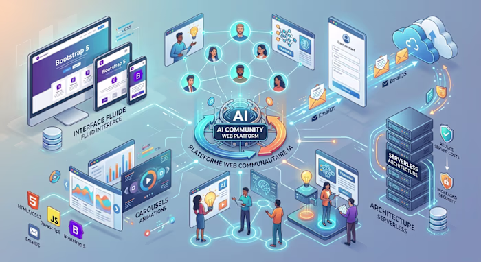 AI Community Web Platform