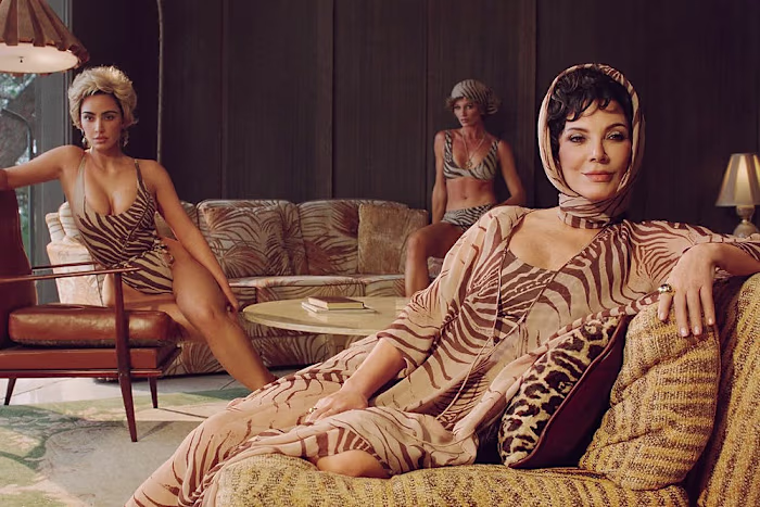 Roberto Cavalli X SKIMS Luxury Swimwear Collaboration