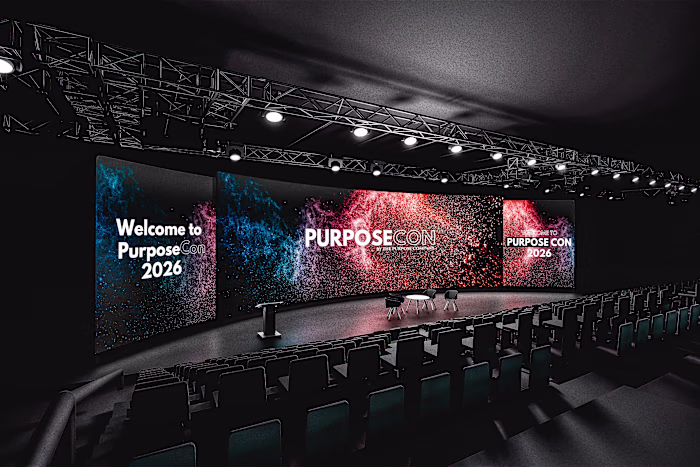 PurposeCon 2026 LED Visual Identity