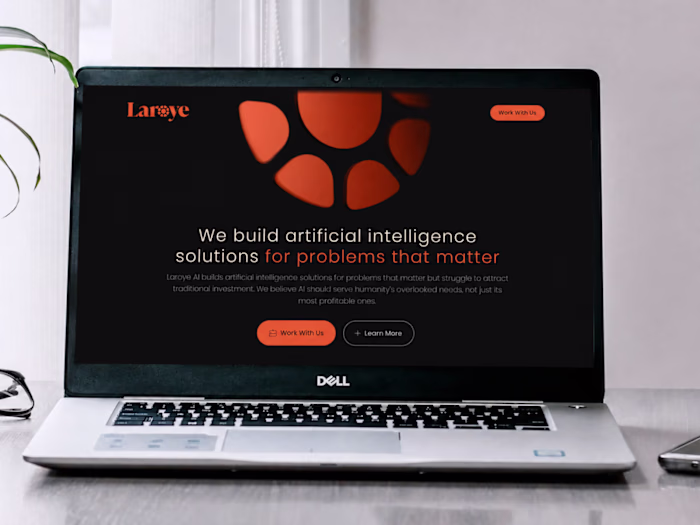 Laroye AI Website Development