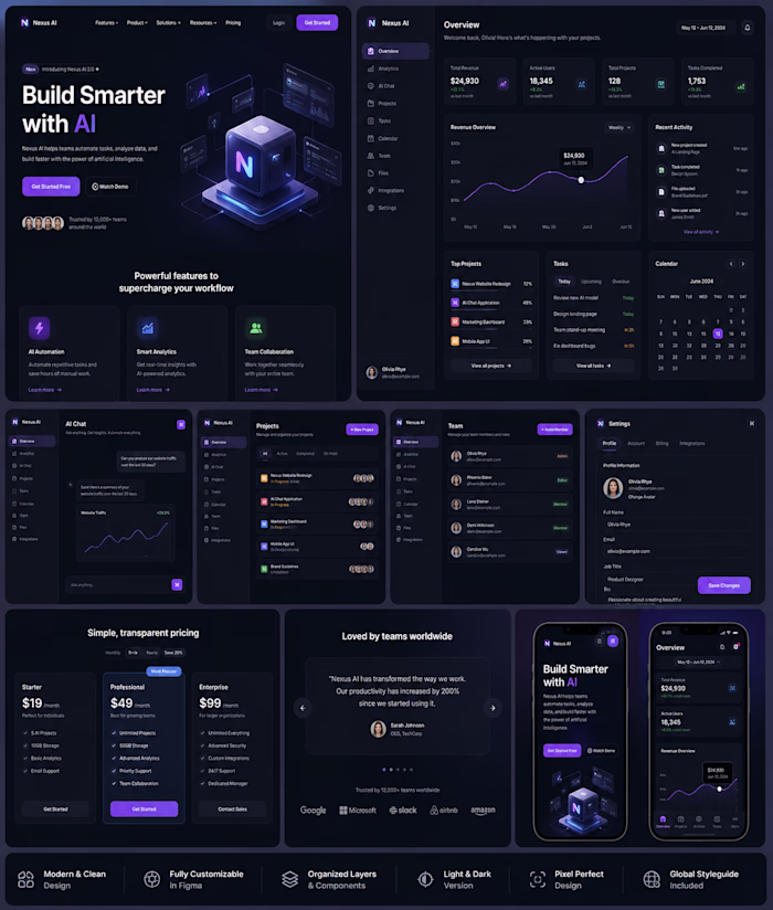Nexus AI — AI SaaS