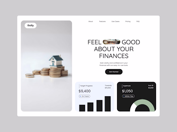 Finify | Financial Planning App | UI/UX
