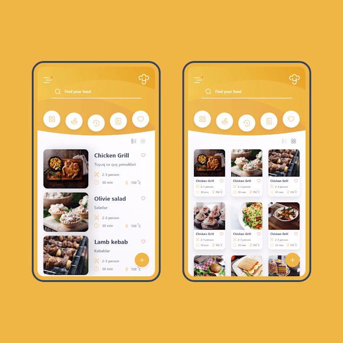 Yummy - Recipe app
