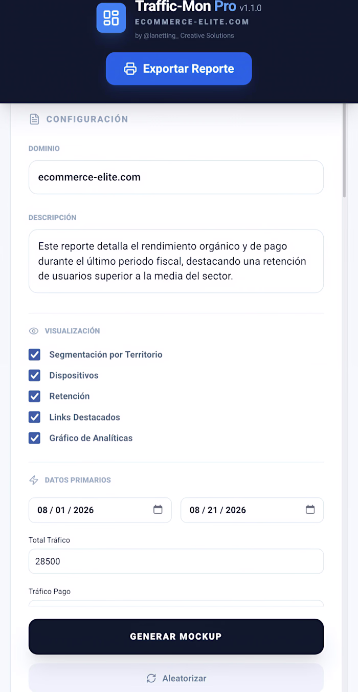 A web metrics simulator in typescript/react that I did for a...