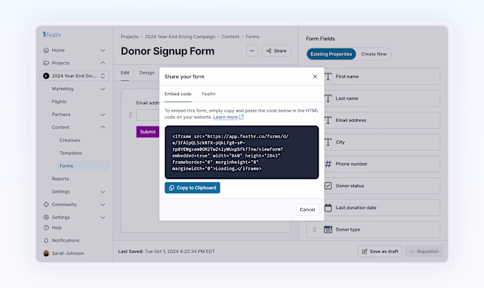 🖥️📋 Share your form