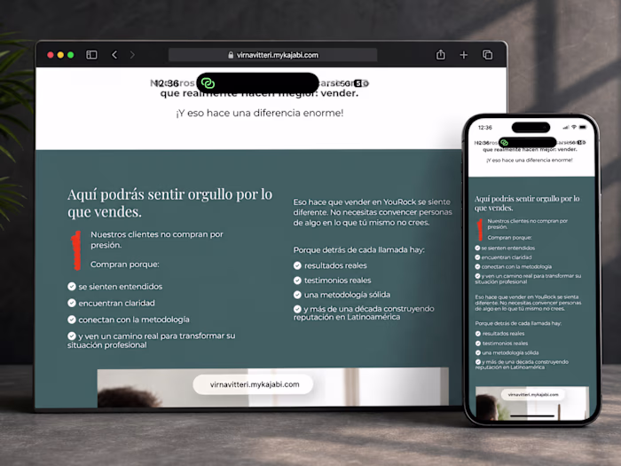 Kajabi Executive Recruitment Landing Page for YouRock Academy