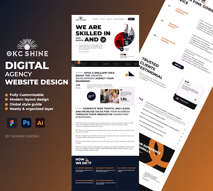 Digital Agency Website