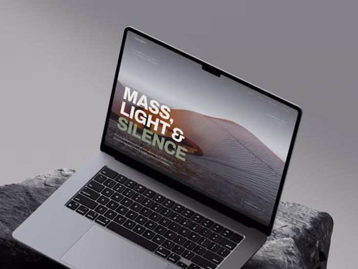 HALDEN Studio Website Design