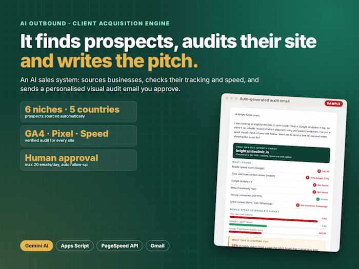 AI lead generation and cold