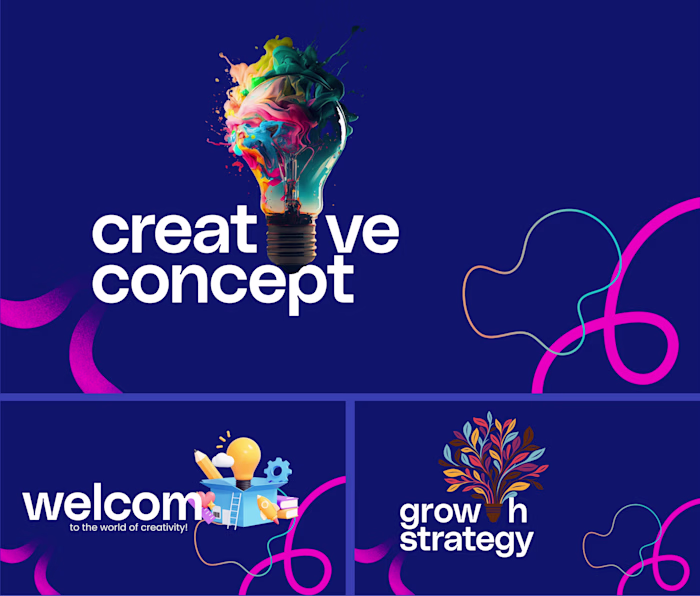 This design series, titled “Creative Concept,” celebrates th...