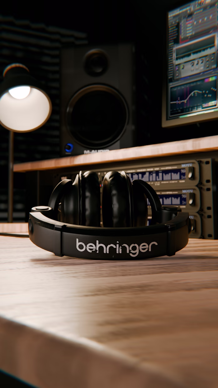 Headphones Render | 3D Visualization