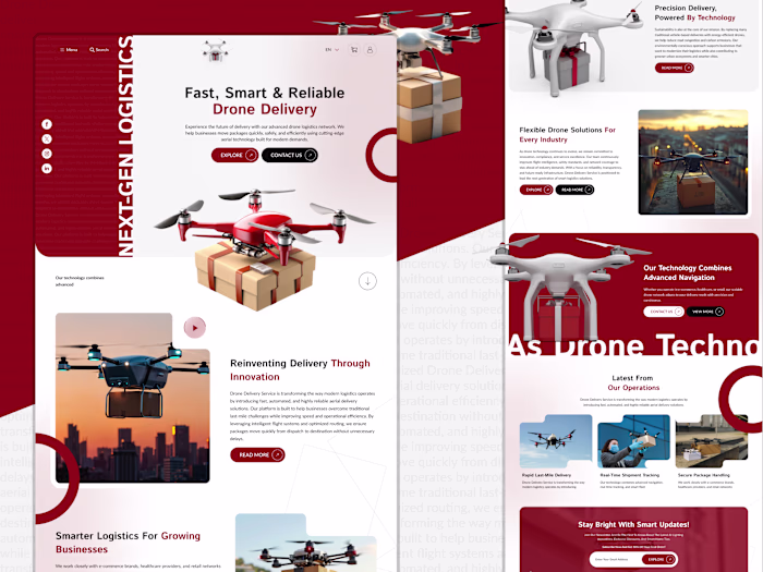 🚁📦 Deliver the Future – Drone