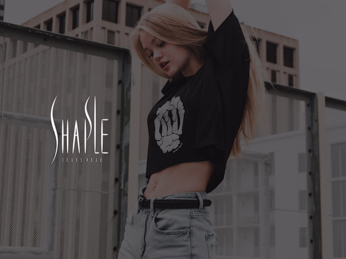 Shaple Brand identity for Shaple, a women's jeanswear label ...