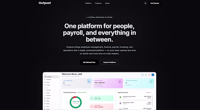 Outpost - Internal Operations &