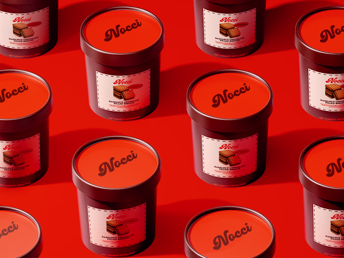 Nocci Packaging and Visual Design