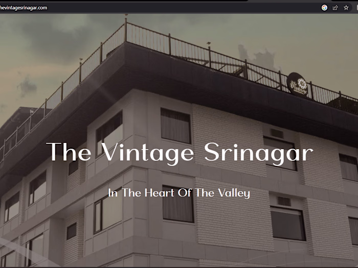 THE VINTAGE SRINAGAR