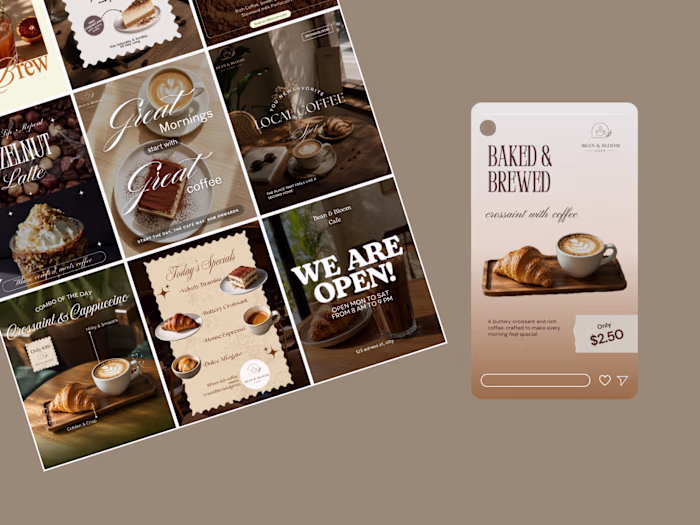 Instagram Feed & Story Design