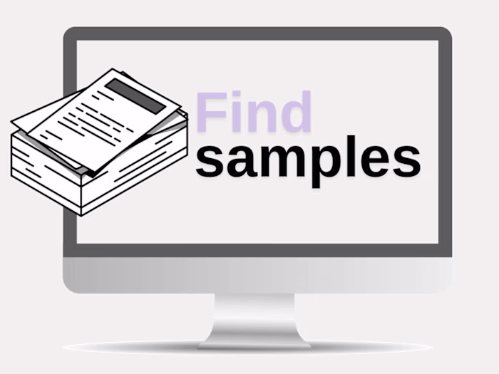 Find samples of my work here!