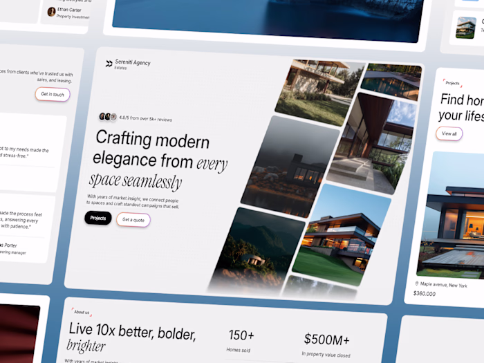 Sereneti — Real Estate & Agency Template