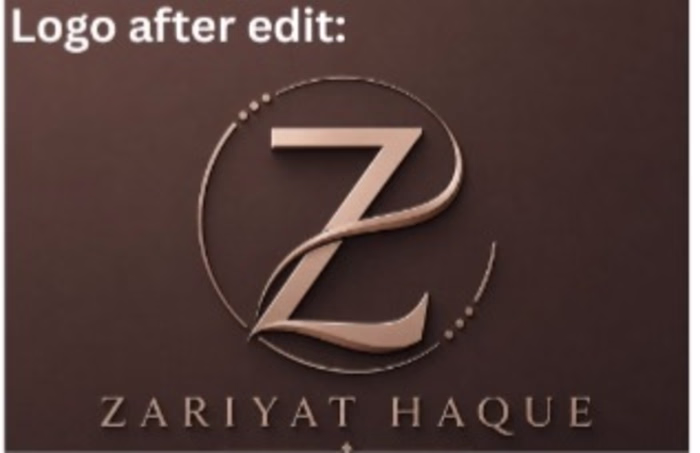 Logo design made by me.