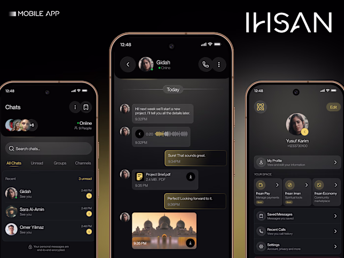 IHASAN : Chating application