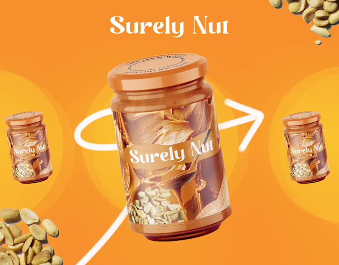 peanut butter brand identity surely Nut
