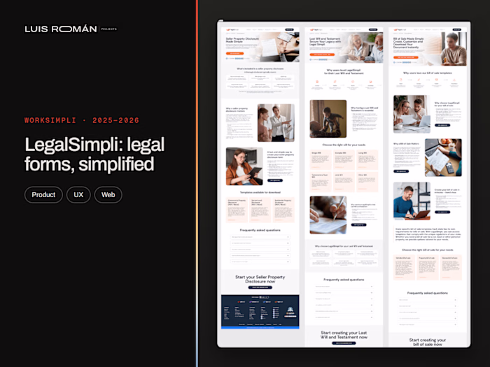 LegalSimpli: legal documents, one question at a time