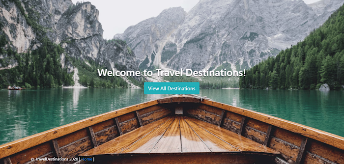 Travel Blog Website using Node.js