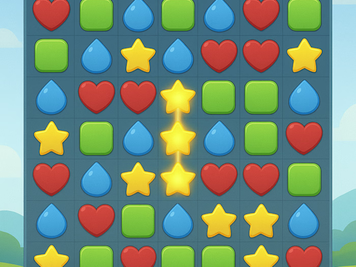 Mobile puzzle game