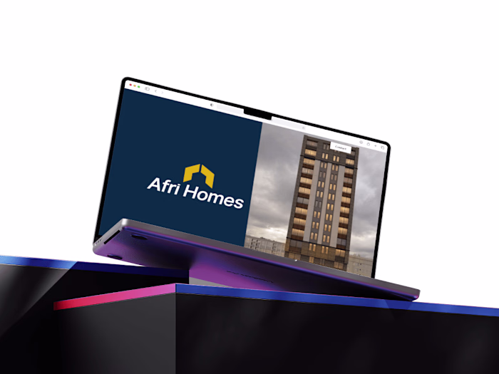 Landing Page for a Real Estate Company