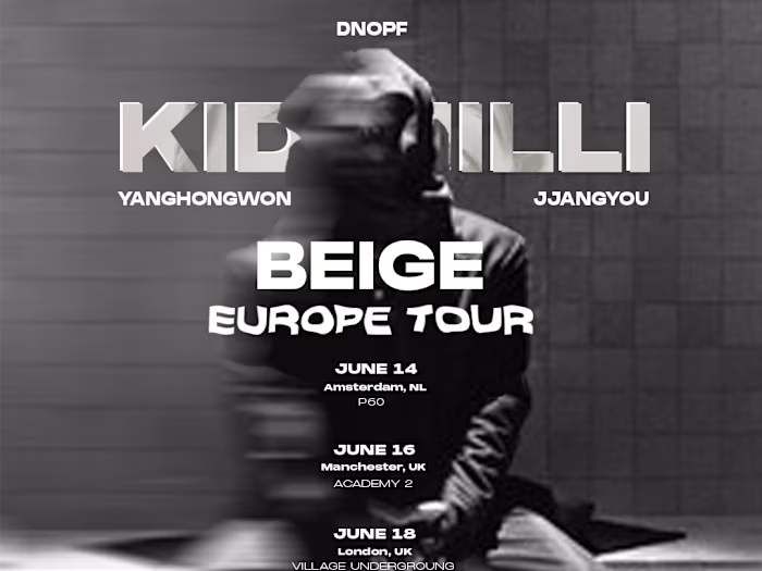Beige europe tour promotional visual