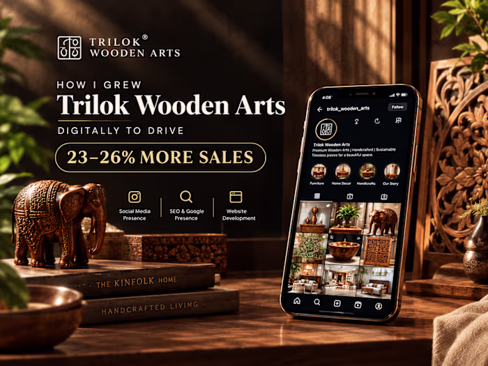Social Media Management | Trilok Wooden Arts