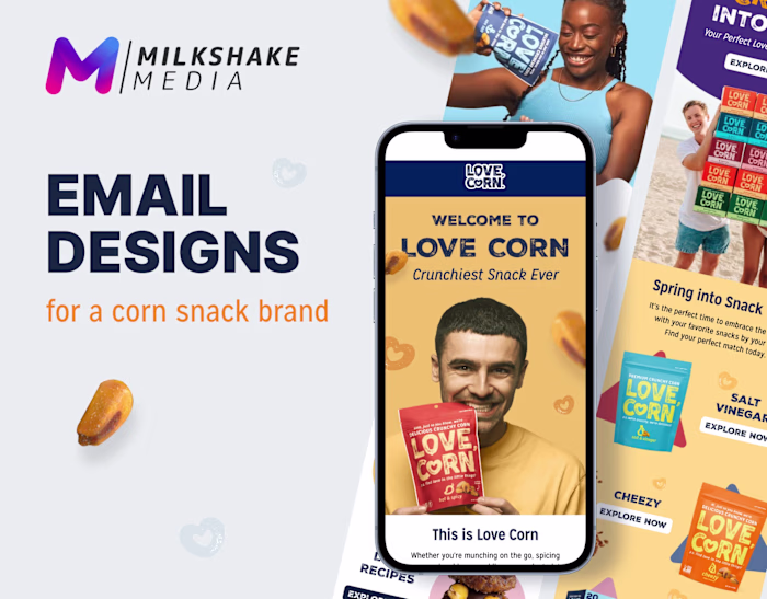 Love Corn | Email Redesign