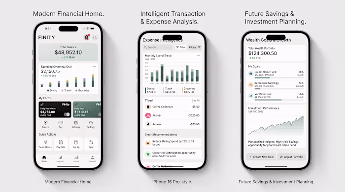 Fintech Mobile App UI/UX Design, Banking & Wealth Management...