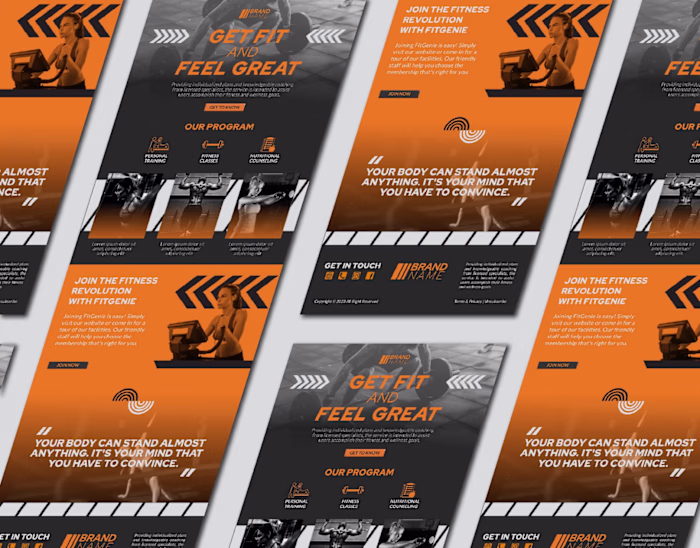 FitGenie Social Media Template