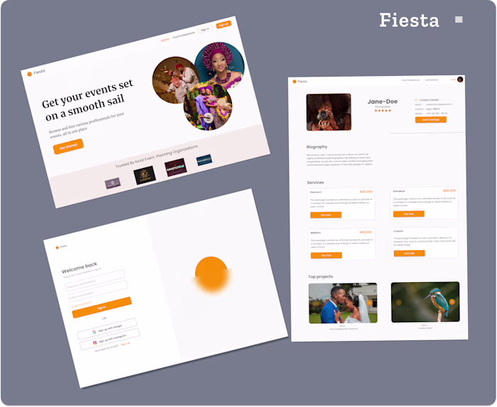 Fiesta E-Commerce WebApp Case-study ( Nigerian Owambe )