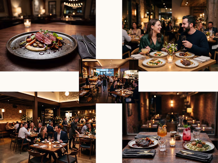 Modern Restaurant — Social Media Marketing Campaign EMBER & ...