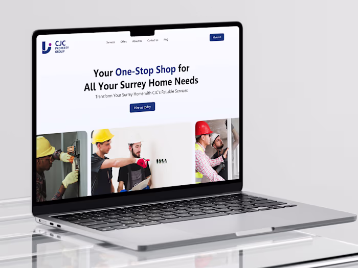 A complete brand Refresh and Website Redesign for CJC 