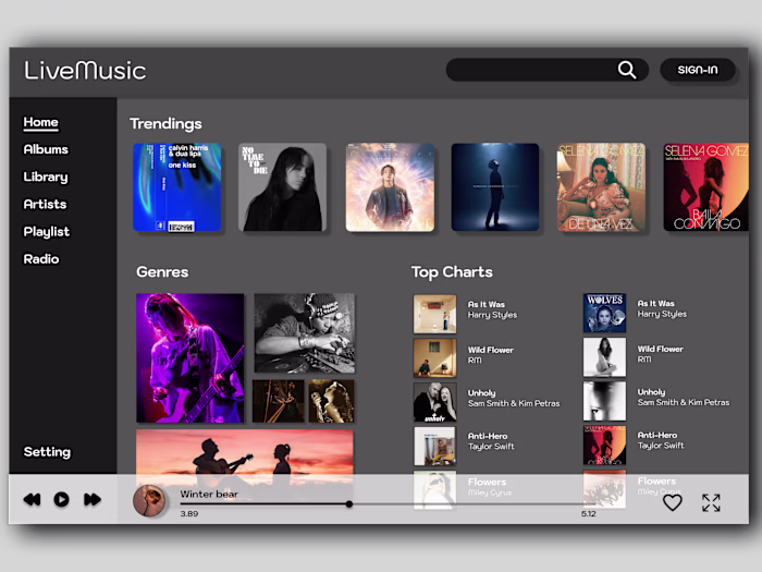 Music player